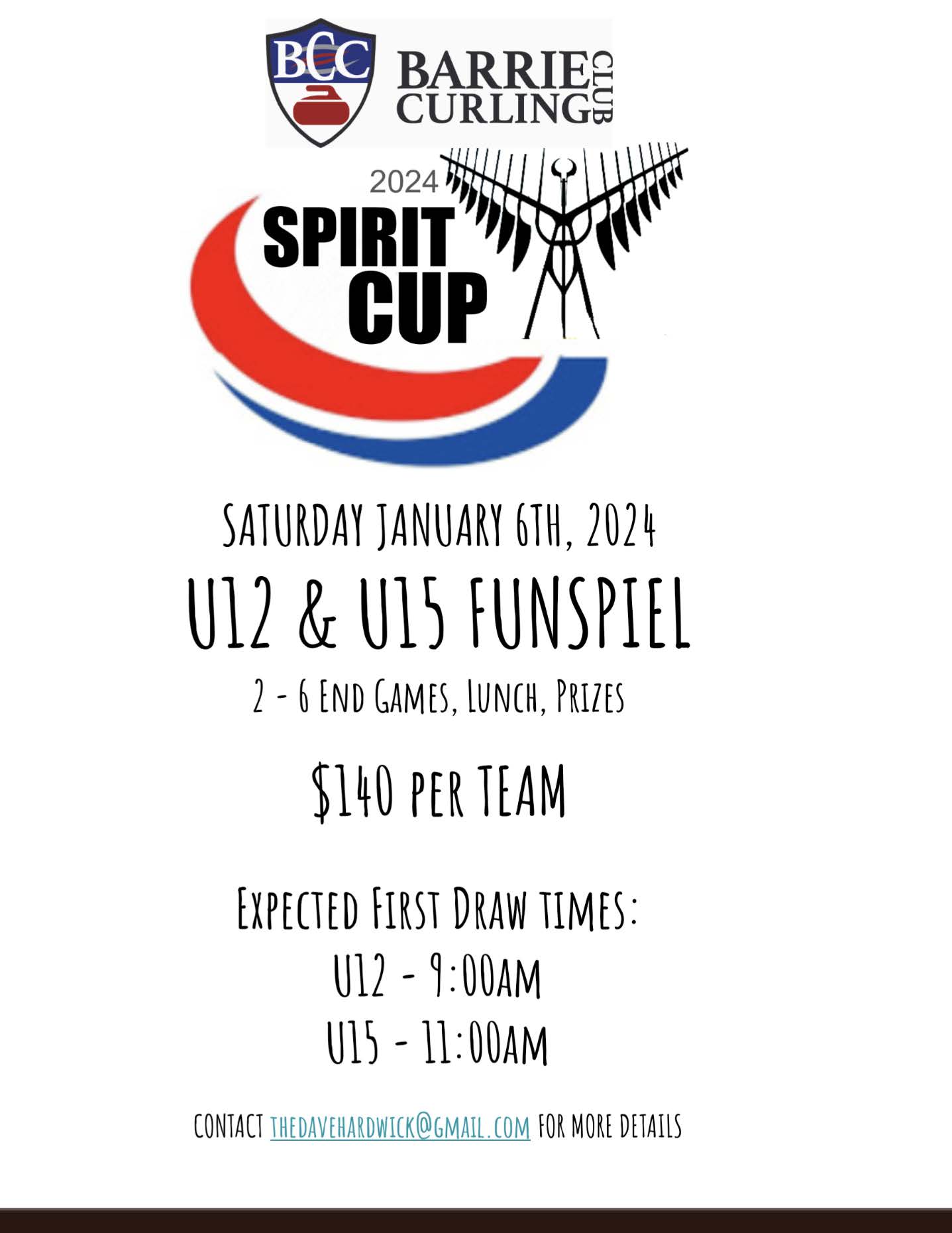 2024 Spirit Cup Flyer