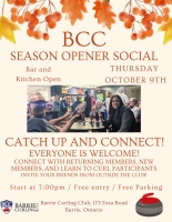 BCC Season Opener Social - October 9